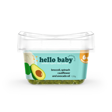 Load image into Gallery viewer, Broccoli, spinach, cauliflower and avocado oil puree
