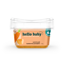 Load image into Gallery viewer, Carrot and butternut pumpkin puree
